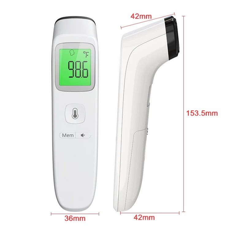 Thermomètre Frontral Médical IR200 sans Contact