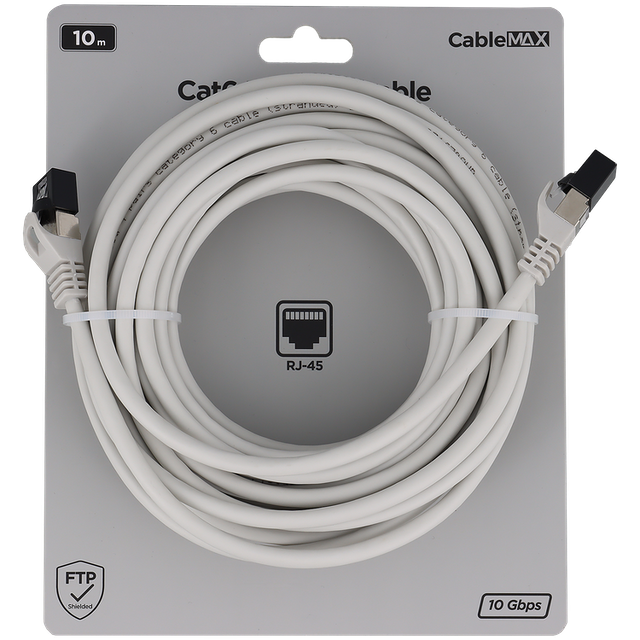 Câble de réseau RJ-45 10 Gbps cat.6 - 2 dimensions différentes