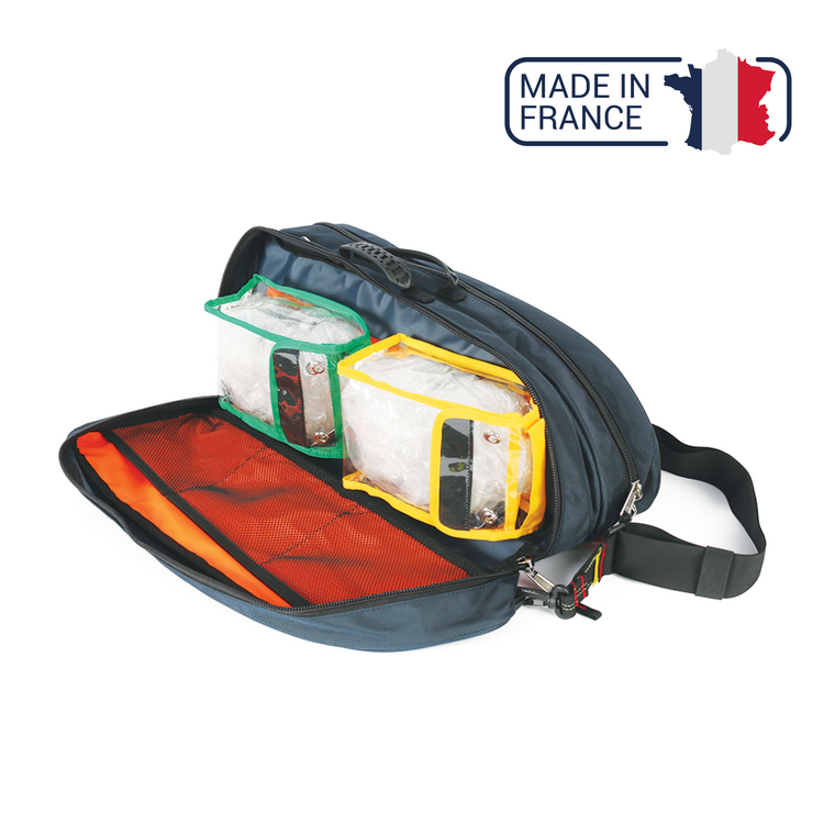 Sac d'intervention 19 litres TANDEM - Rouge ou bleu - DIMATEX 