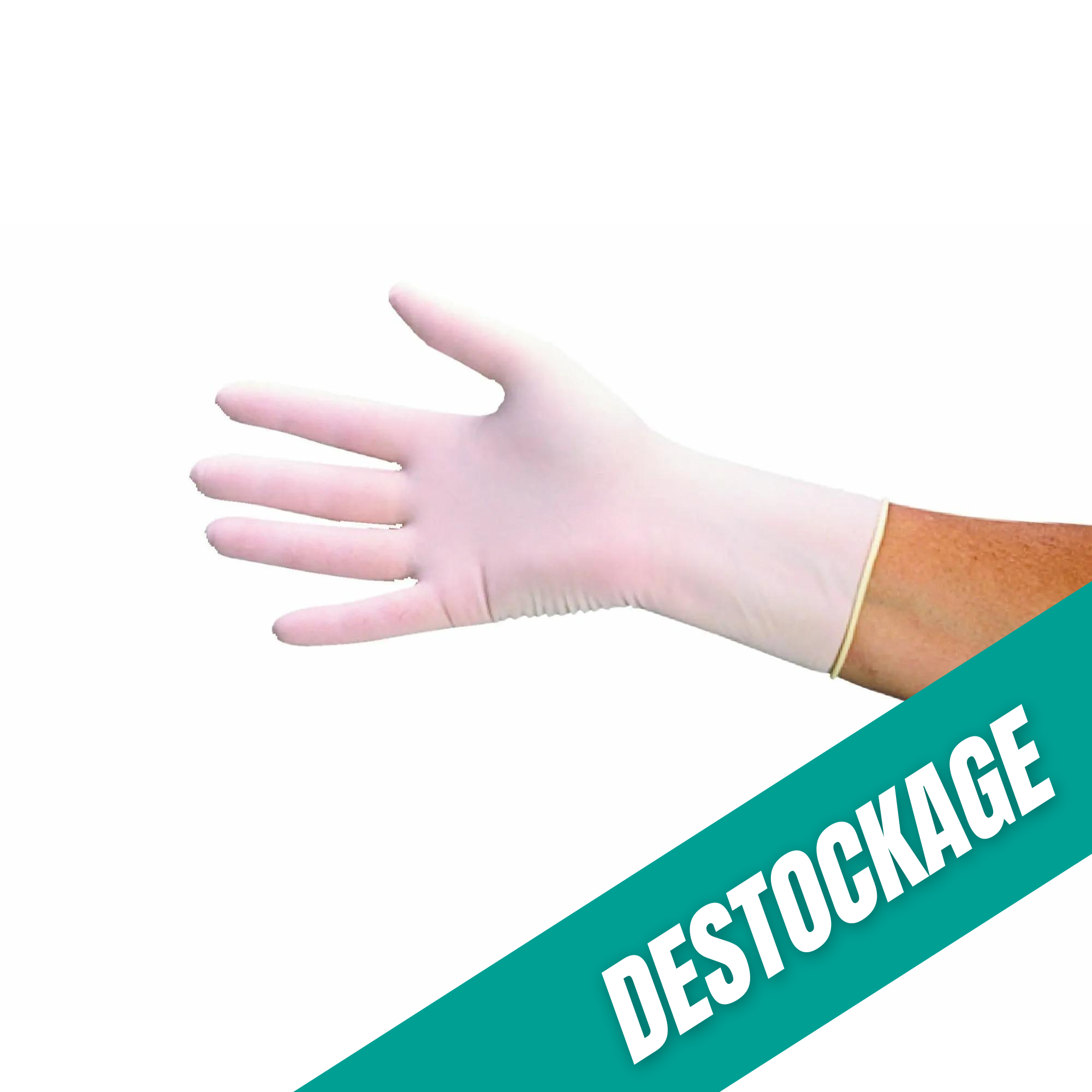 Gants d'examen XS - Sans latex - Sans poudre - Hypoallergénique  - Boite de 100 // DESTOCKAGE