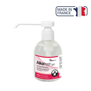 Alkafresh - Gel hydroalcoolique glycériné pour la désinfection des mains - Flacon pocket - 100 mL - Alkapharm - My Podologie