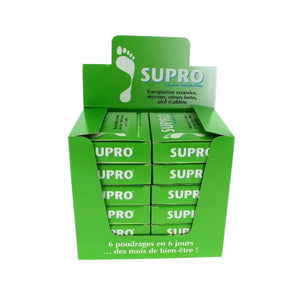 Boite Supro cure pour pied - Traite efficacement l'hypersudation des pieds - My Podologie