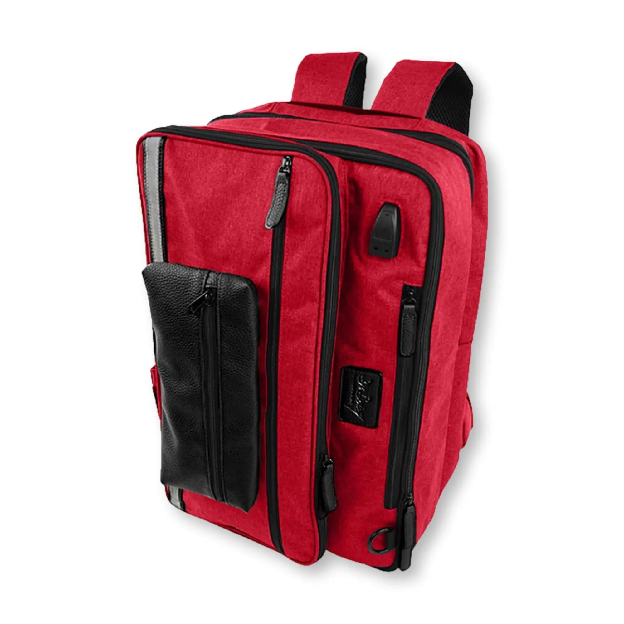 MADRAGUE convertible medical backpack - Red / Black